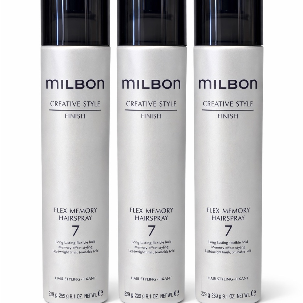 Creative Style Flex Memory Hairspray - Black and White